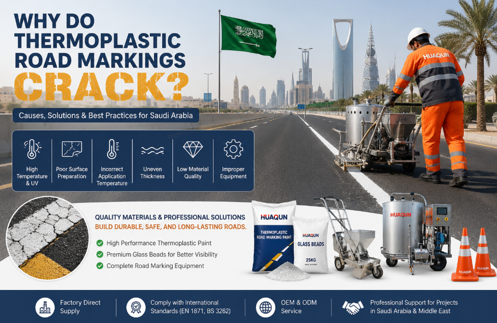 Blog perusahaan terbaru tentang Mengapa Tanda Jalan Termoplastik Rontok?