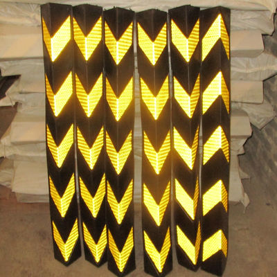 Column Rubber Adhesive Wall Protectors Traffic Safety Equipment