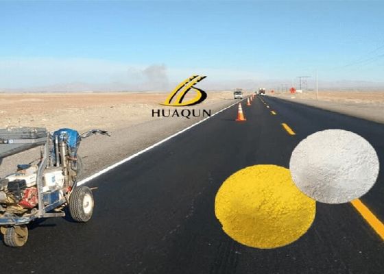 Beli Cat penandaan jalan panas yang mencair dengan efisiensi reflektif dengan 10% manik-manik kaca pracampuran pembuatan online
