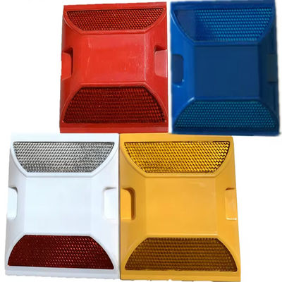 Beli ABS Cat Eyes Plastik Reflector Jalan, Reflective Road Markers Merah Putih Hijau Biru pembuatan online