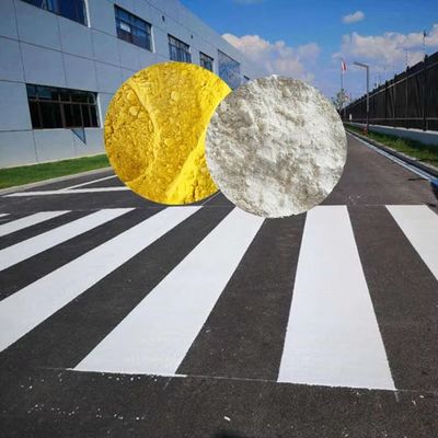 membeli Cat penanda jalan termoplastik tahan lama dengan 15% campuran manik-manik kaca untuk aplikasi screening dan masa simpan 12 bulan pembuatan online