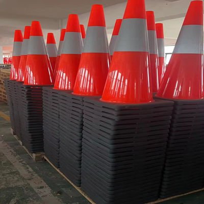 membeli PVC Jalan Lalu Lintas Kerucut Tinggi terlihat reflektif Jalan Kerja kerucut pembuatan online