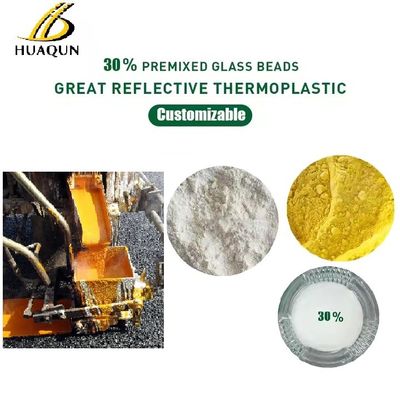 Beli Cat penanda garis panas cair reflektif yang dapat disesuaikan 30% manik kaca Cat penanda jalan termoplastik pembuatan online