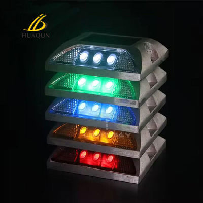 Beli LED Solar Flashing Road Studs Waterproof Untuk Penggunaan Tanda Lalu Lintas Dan Keamanan pembuatan online