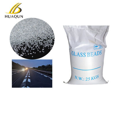Beli Grosir Micro Glass Beads Thermoplastic Road Marking Penggunaan High Reflective Glass Beads pembuatan online