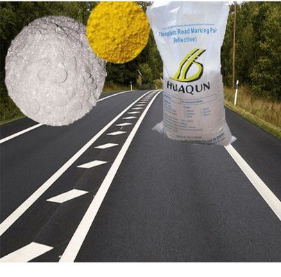 Beli Hot Melt Manufacturers AASHTO Reflective Highway Thermoplastic Road Mark Paint 30% Pre-Mixed Glass Beads Road Marking Paints pembuatan online