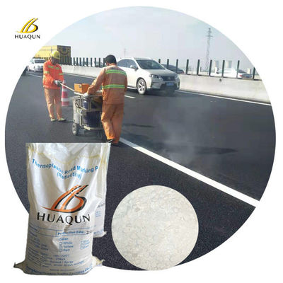Beli 10% Pre-mixed Glass Beads Paving Marking Disesuaikan Reflektif Thermoplastic Road Marking Paint pembuatan online