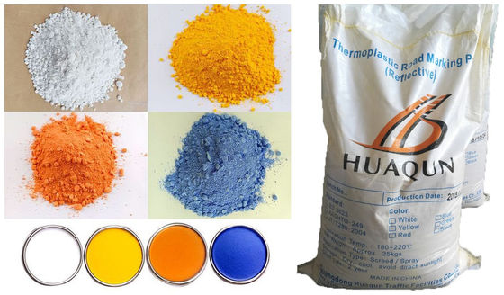 membeli Pengeringan cepat Adhesi yang kuat HOEM Putih Kuning Biru Oranye Cat Marking Jalan Termoplastik Pabrik Asli pembuatan online
