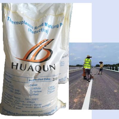 membeli Cat penanda jalan termoplastik dengan reflektivitas tinggi dan tahan lama untuk penanda jalan dengan manik-manik kaca pembuatan online