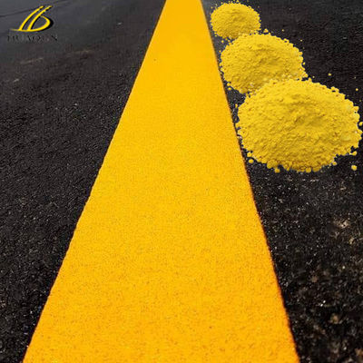 membeli Serbuk cat penandaan jalan termoplastik kuning dengan suhu aplikasi 180 ̊220 °C untuk penandaan permukaan jalan yang tahan lama dan sangat terlihat pembuatan online
