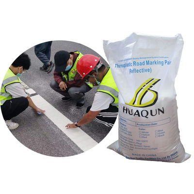 Beli Kualitas Baik Pabrik Guangzhou Warna Putih Dan Kuning Warna Tanda Jalan Termoplastik pembuatan online