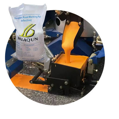 BS 3262 Cat penandaan jalan termoplastik yang sesuai dengan standar Inggris untuk daya tahan dan reflektivitas