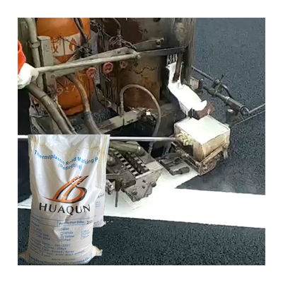 Cat penanda jalan termoplastik dengan reflektivitas tinggi dan tahan lama untuk penanda jalan dengan manik-manik kaca