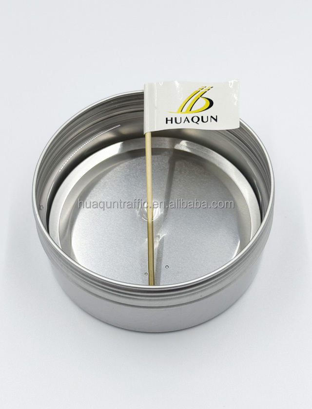 Vietnam cat jalan putih dan kuning populer 20% campuran kaca manik-manik penandaan jalan raya cat jalan reflektif termoplastik 4