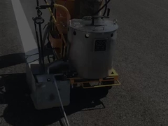 Eco Friendly Thermoplastic Reflective Paint Hot Melt White Road Marking Paint (Pinturan Teraplastik yang Ramah Lingkungan)