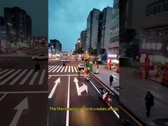 BS 3262 Bahan penanda jalan termoplastik berkinerja tinggi yang diterapkan panas untuk jalan