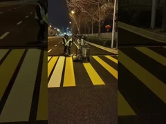 Resi minyak bumi cat panas meleleh untuk penanda jalan reflektif OEM 3 menit Waktu pengeringan