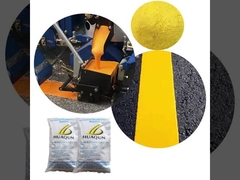 Hot Melt Thermoplastic Road Marking Paint Kuning Warna halus dan mengalir