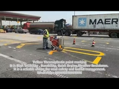 Cat termoplastik kuning