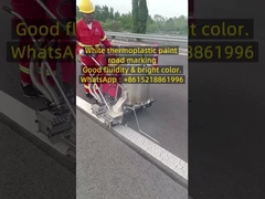 Cat termoplastik putih