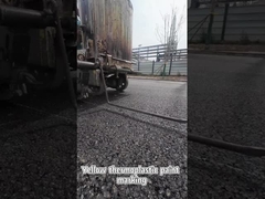 Cat termoplastik Tanda bubuk kuning