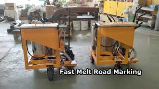 Mesin penandaan jalan manual